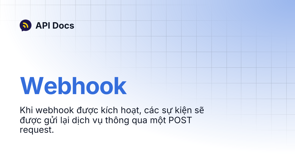 Webhook | API Docs